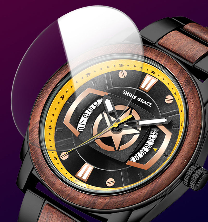 Wooden watch for men SG-1688