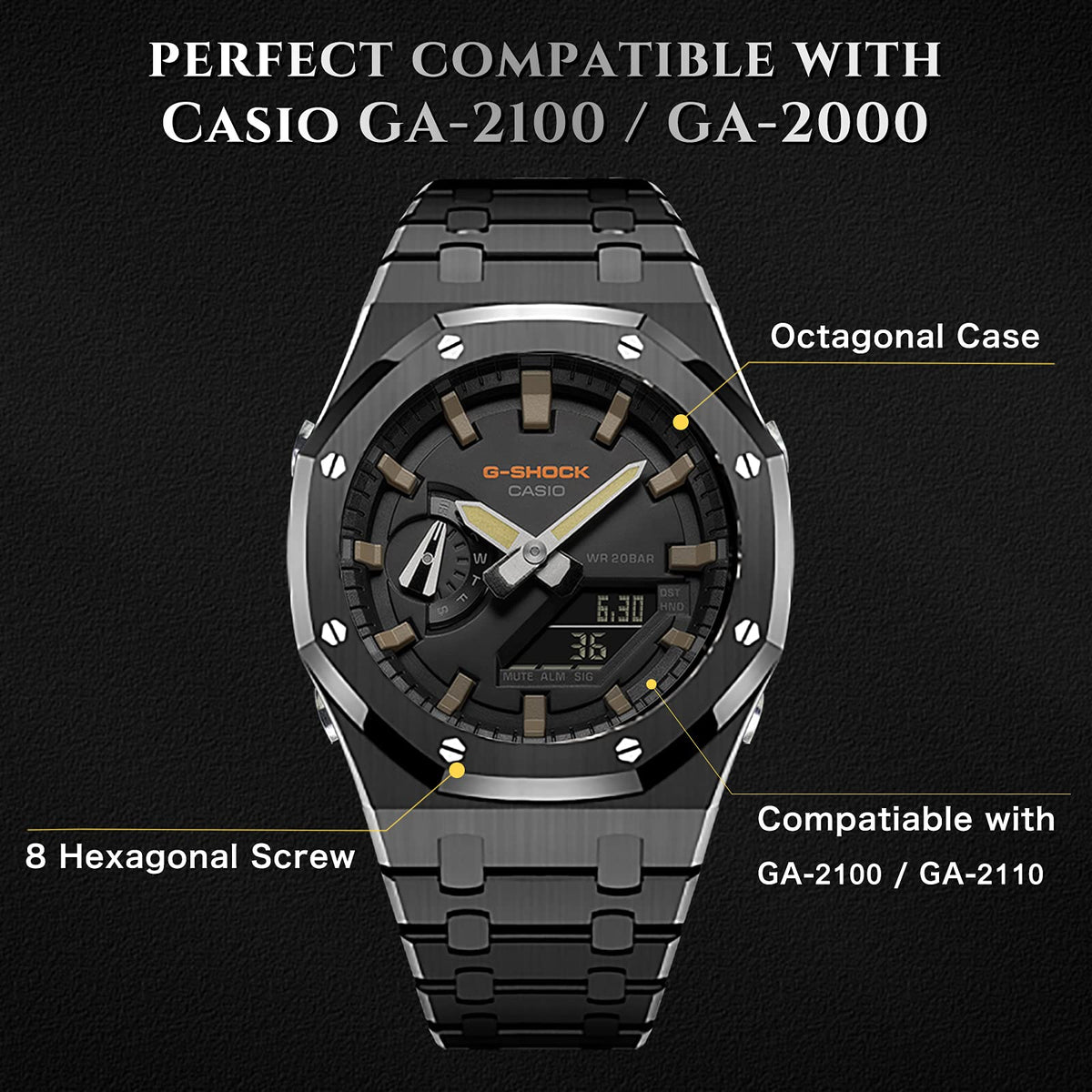 5th MOD KIT FOR CASIO GA2100