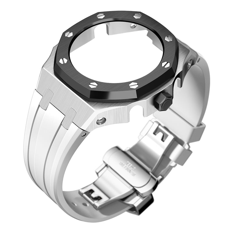 5th MOD KIT FOR CASIO GA2100 BLACK Sliver