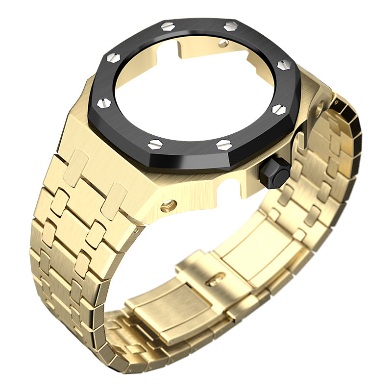 5th MOD KIT FOR CASIO GA2100 BLACK GOLD