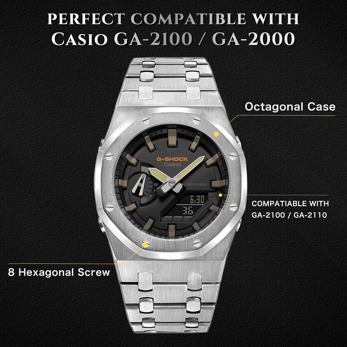 5th MOD KIT FOR CASIO GA2100
