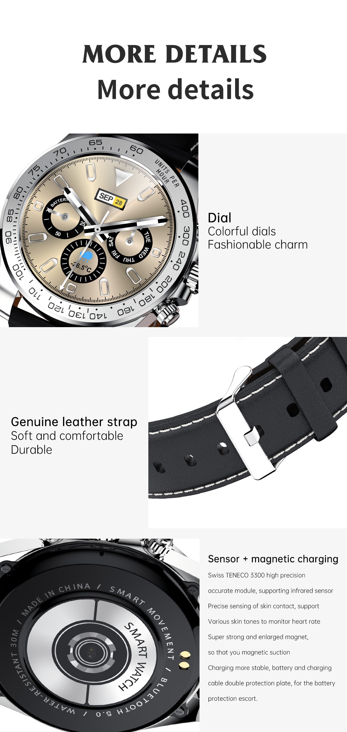 MensSmart Watch SG-3255