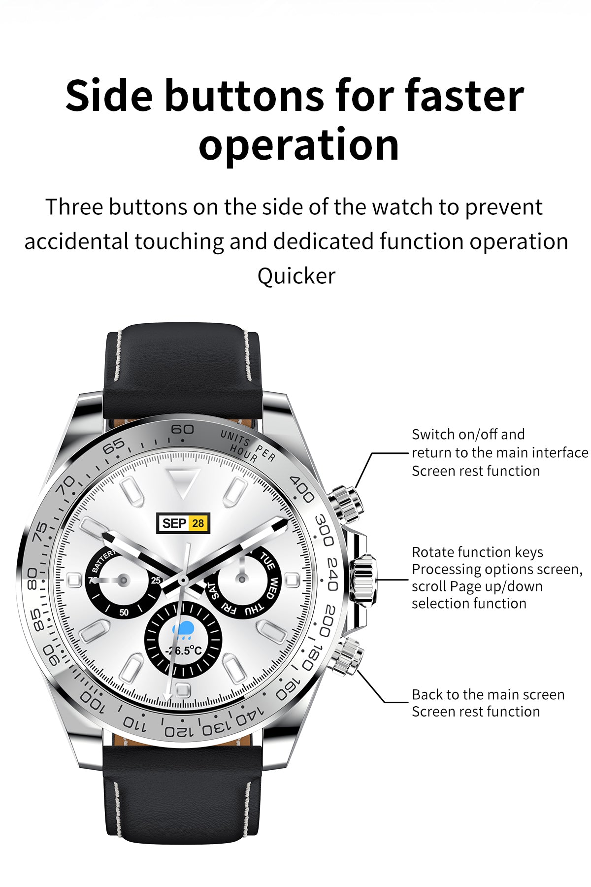 MensSmart Watch SG-3255