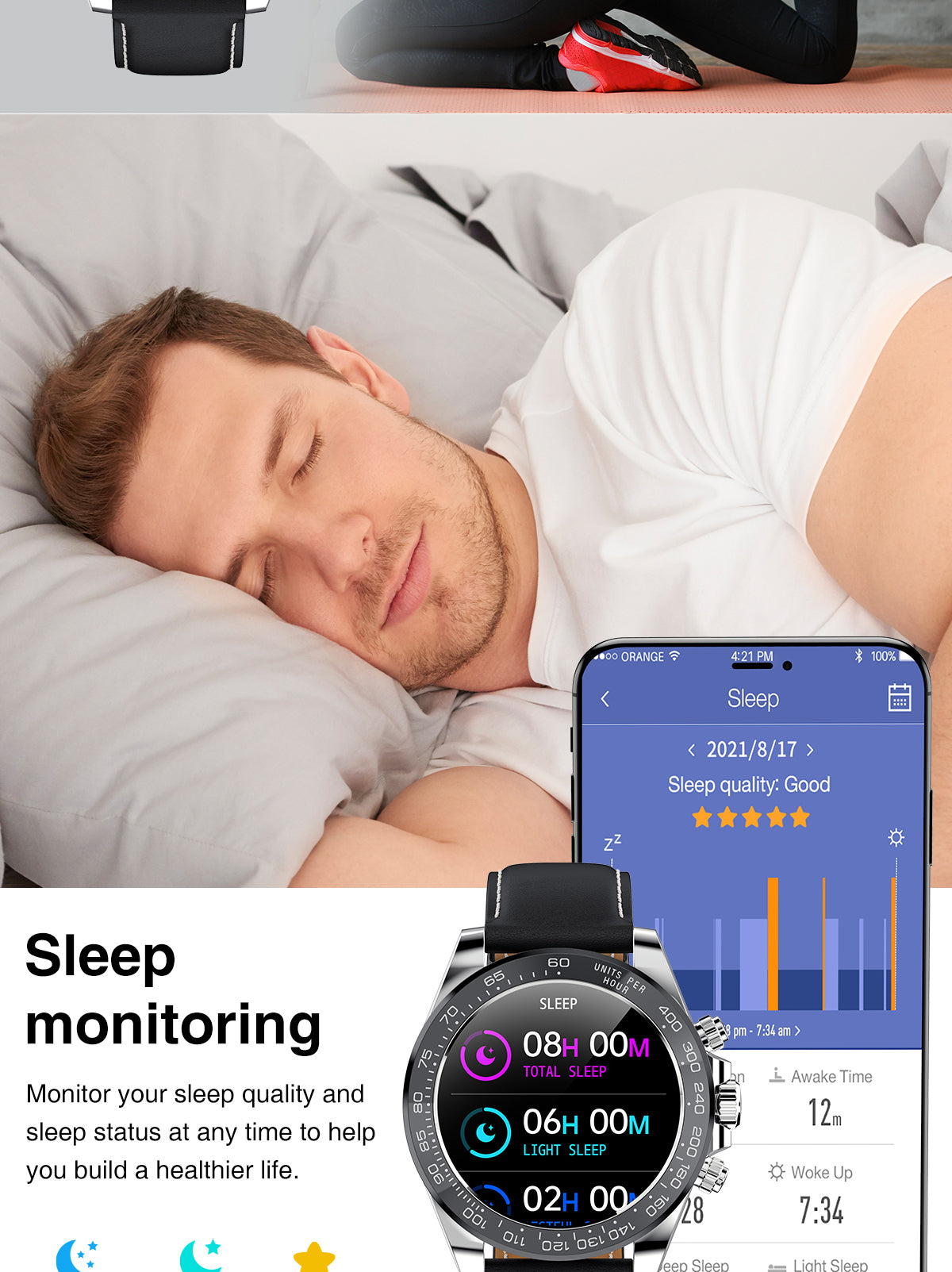 MensSmart Watch SG-3255