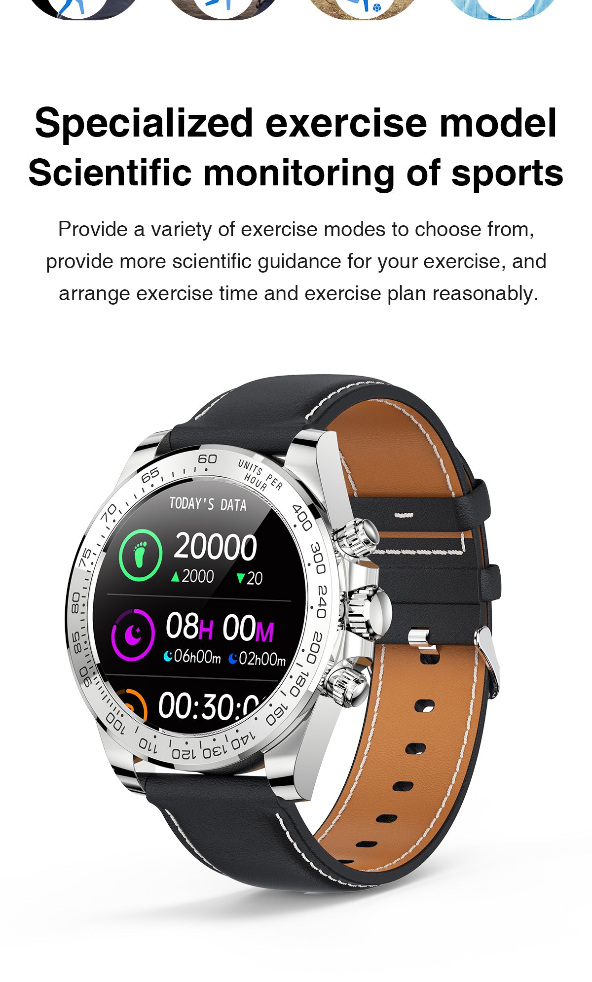 MensSmart Watch SG-3255