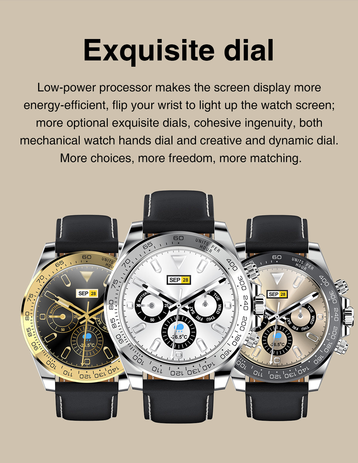 MensSmart Watch SG-3255