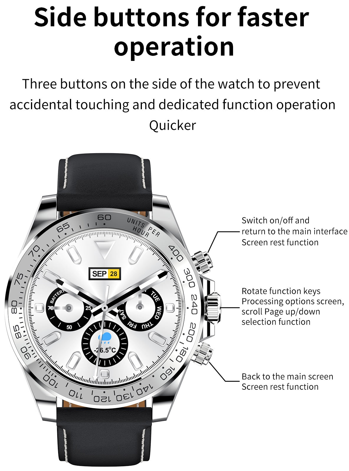 MensSmart Watch SG-3255
