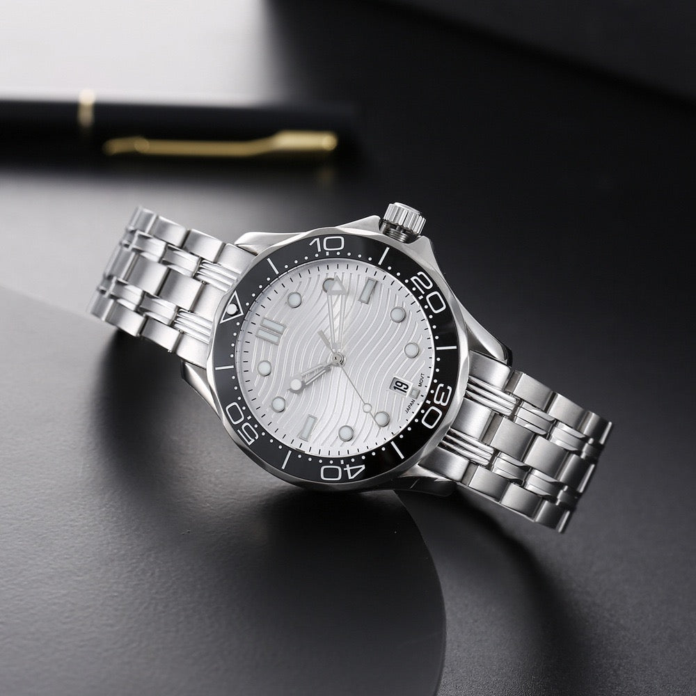 Automatic watch for men SG6001 Sliver