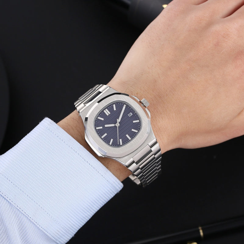 Automatic watch for men SG6002 navy blue